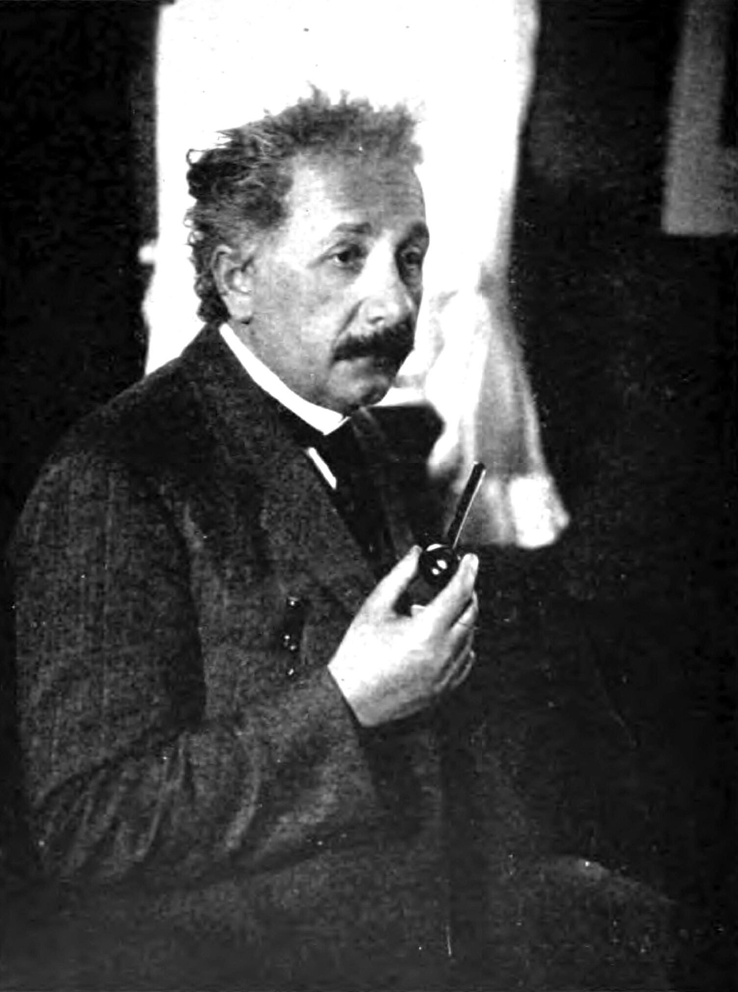 Portrait photograph of Albert Einstein, c. 1930